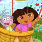 Dora And Boots Jigsaw Online - Animal, Cartoon & Dora Games - MiniGameBox